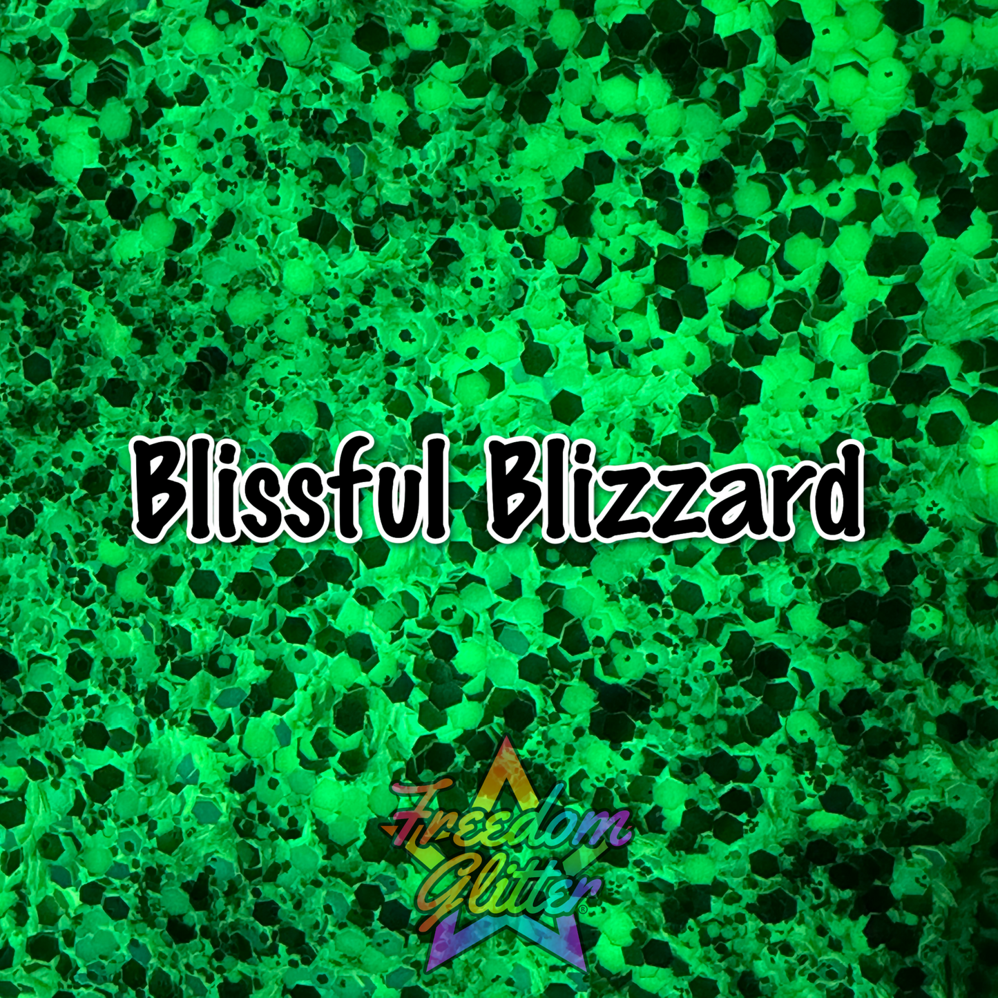 Blissful Blizzard (Glow Glitter)