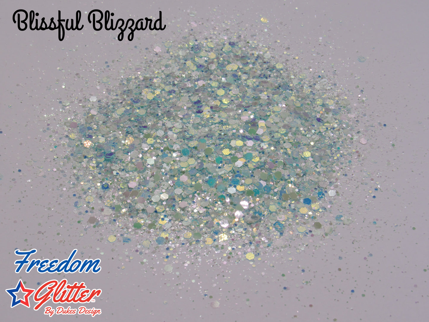 Blissful Blizzard (Glow Glitter)