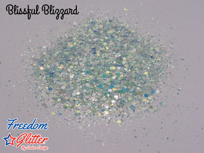 Blissful Blizzard (Glow Glitter)