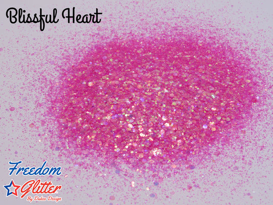 Blissful Heart (Iridescent Glitter)