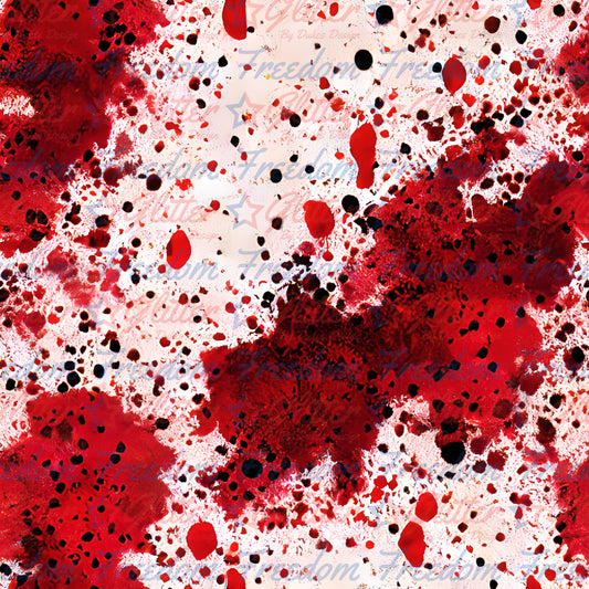 Blood Splatter 8 (Printed Vinyl)