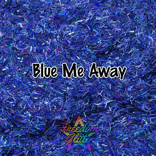 Blue Me Away (Holographic Tinsel Glitter)
