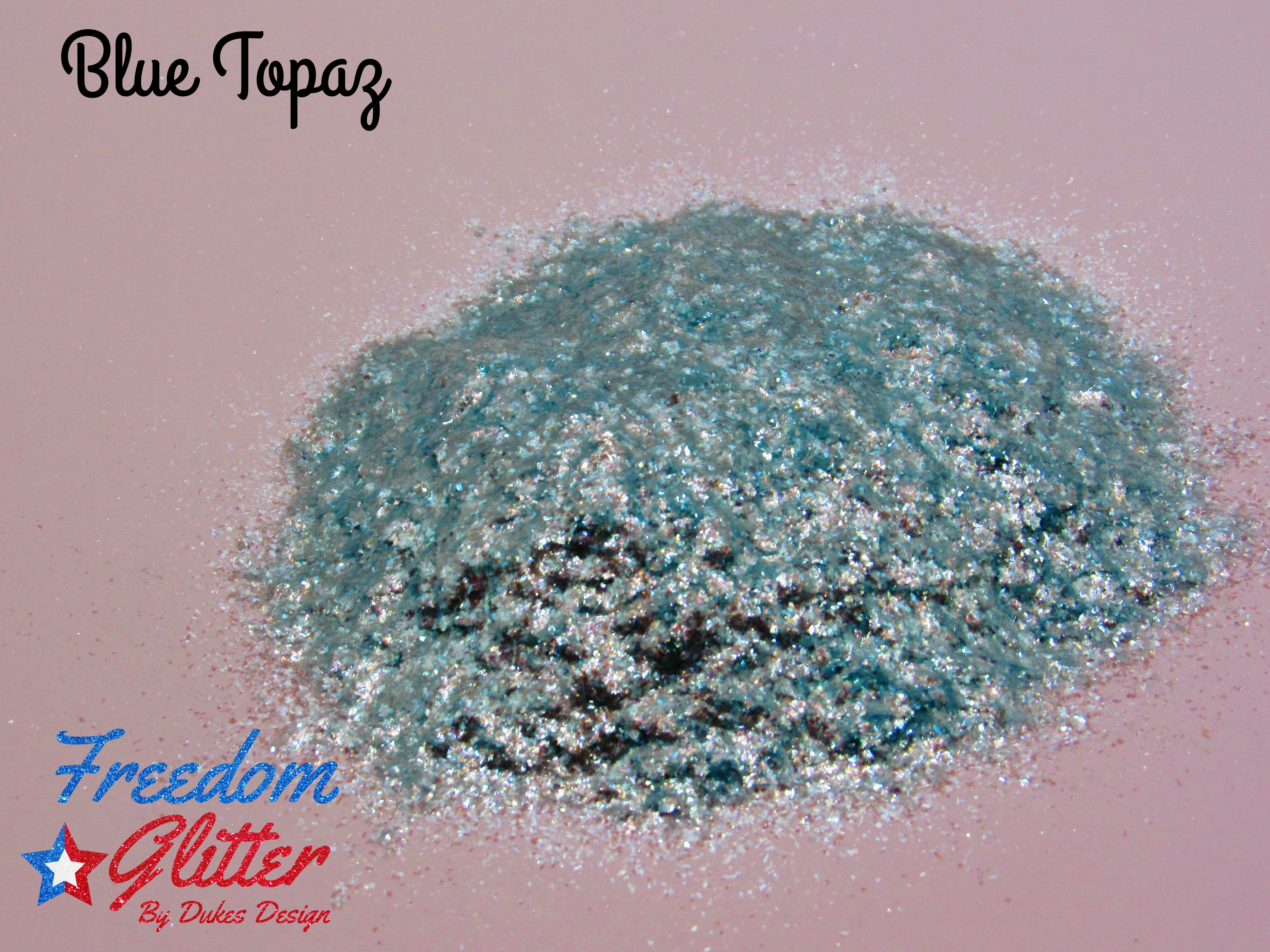 Magic Flakes Blue Blue Topaz (Mica Flakes) – Freedom Glitter