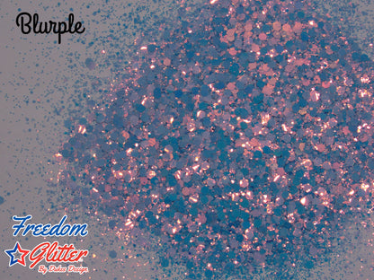 Blurple (Metallic/Iridescent Glitter)