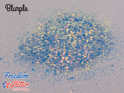 Blurple (Metallic/Iridescent Glitter)