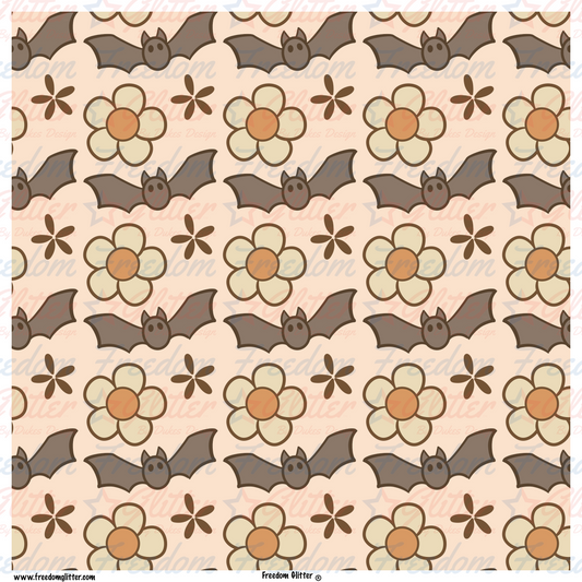 Boho Bats (Printed Vinyl)