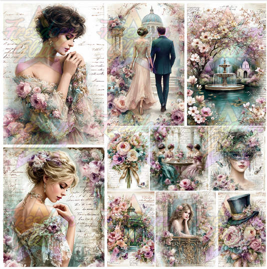 Mixed Image Sheet - Boho Chic 2 (Printed Vinyl)