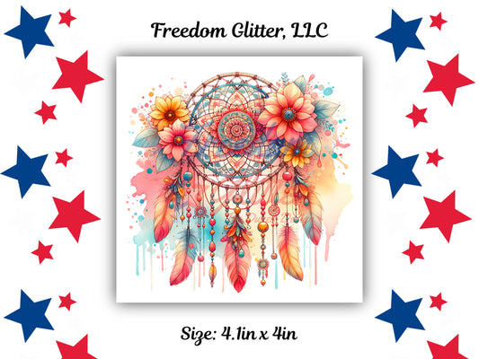 Boho Collection - Dreamcatcher 2 Decal (UVDTF)