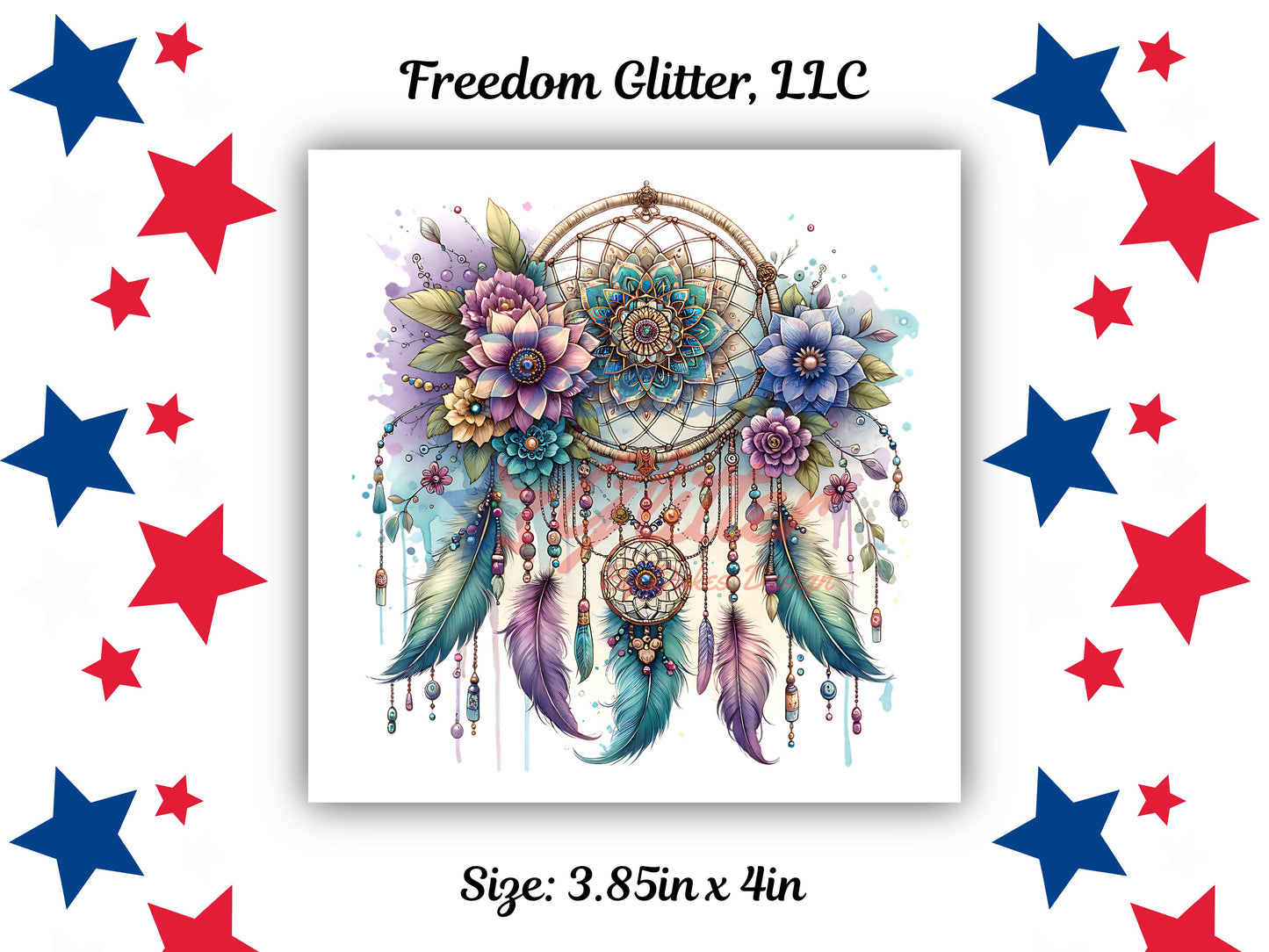 Boho Collection - Dreamcatcher 8 Decal (UVDTF)