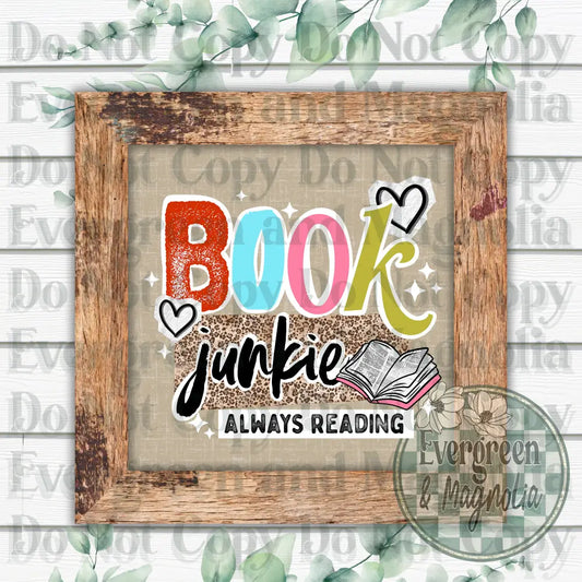 Book Junkie (White)