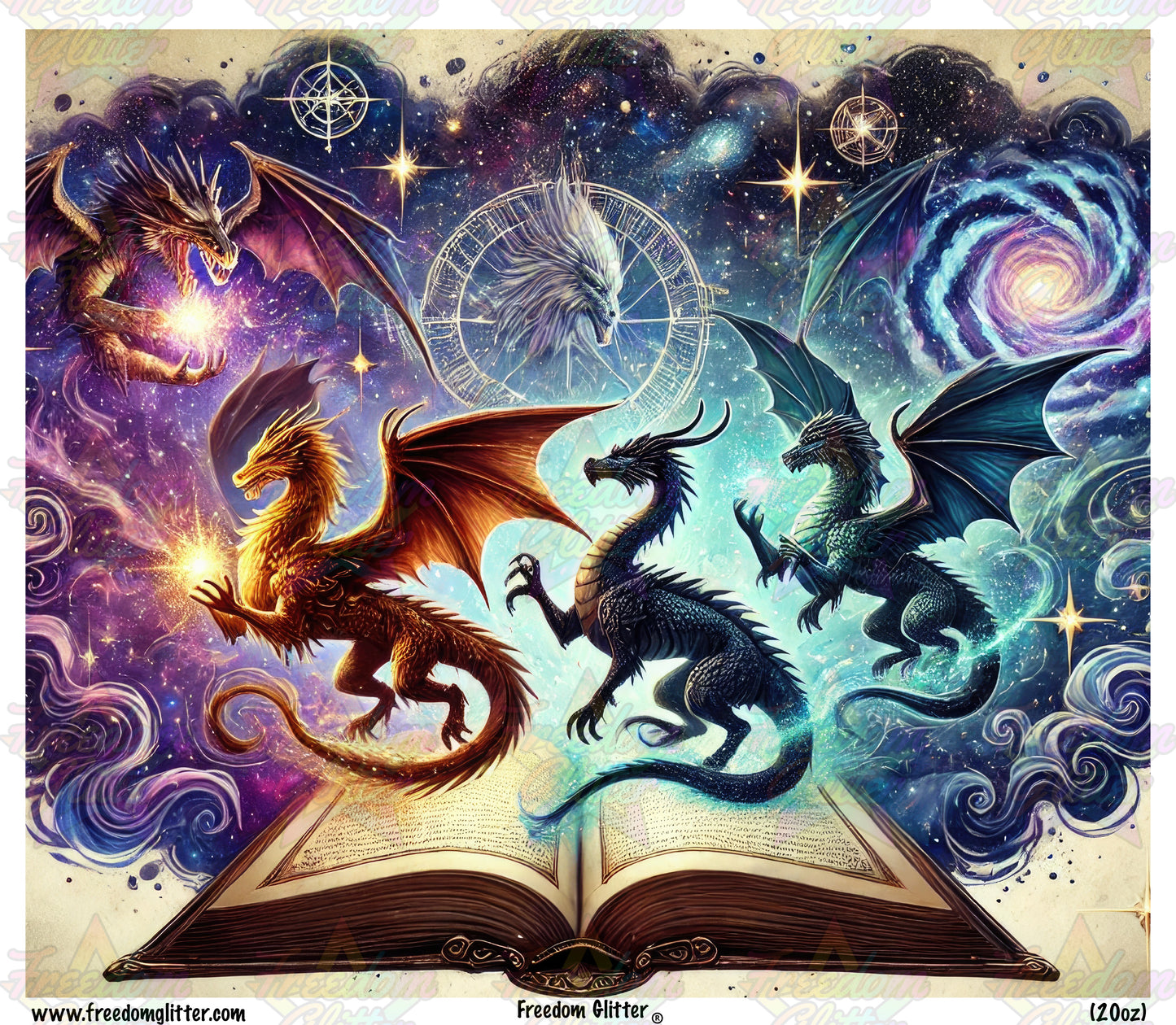 Books & Dragons (Printed Vinyl)