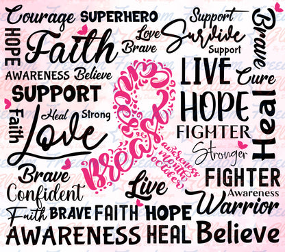 Breast Cancer Awareness 4 (Sublimation)