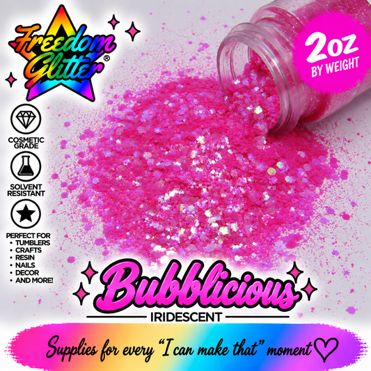 Bubblicious (Iridescent Glitter)