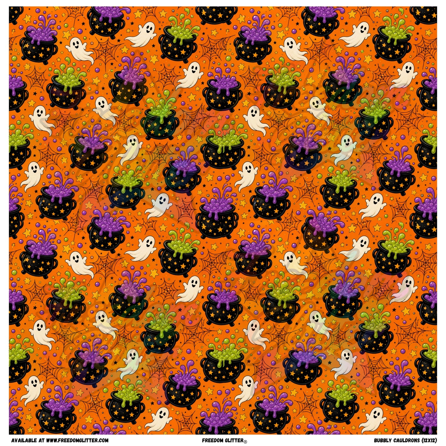 Bubbly Cauldrons (Printed Vinyl)