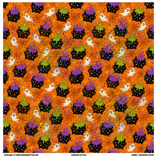 Bubbly Cauldrons (Printed Vinyl)