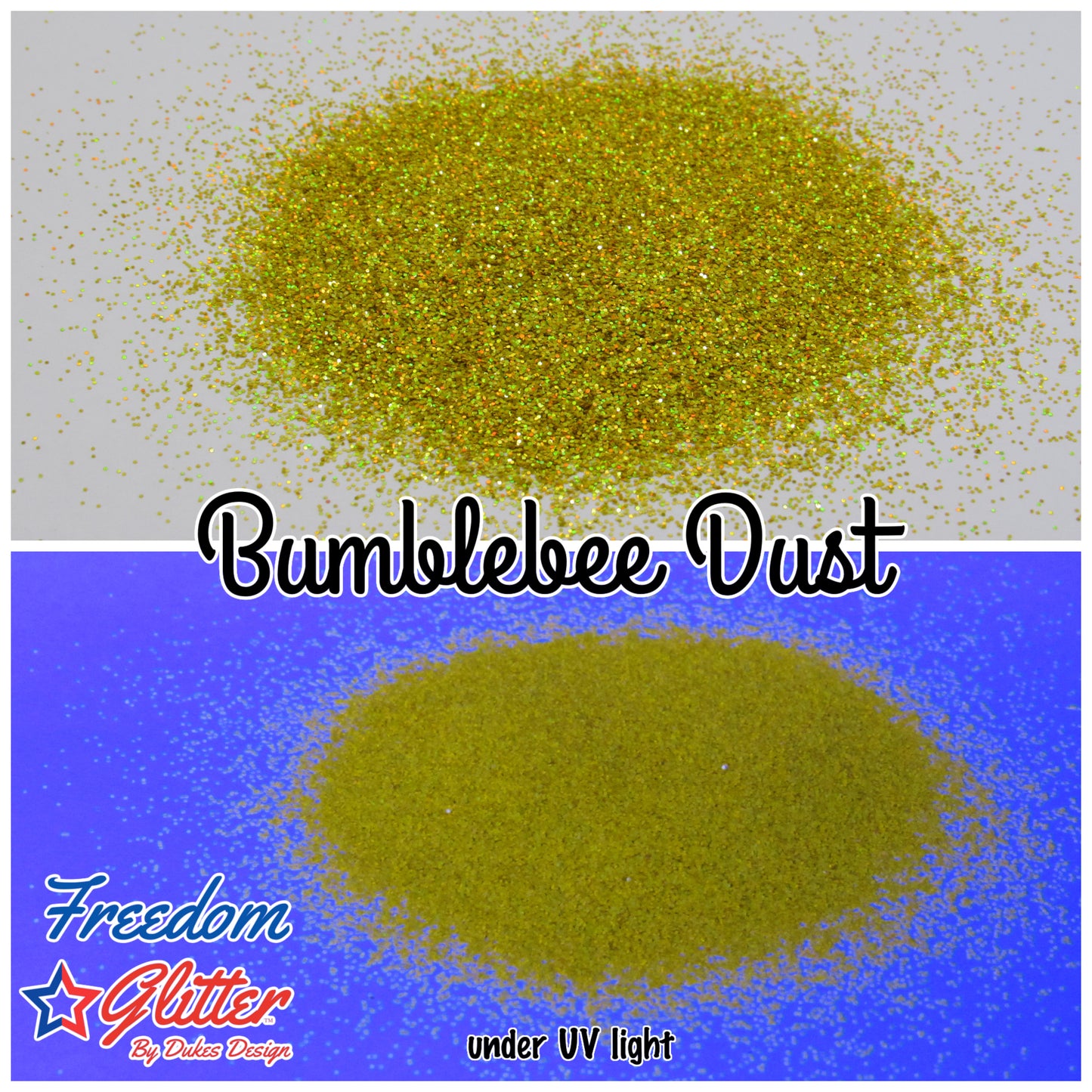 Bumblebee Dust (Holographic/Fluorescent Glitter)