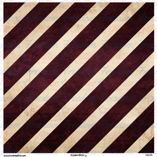 Burgundy 9 (Printed Vinyl)