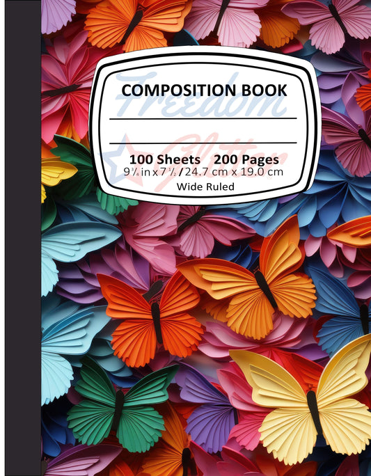 Butterflies 1 Notebook Cover