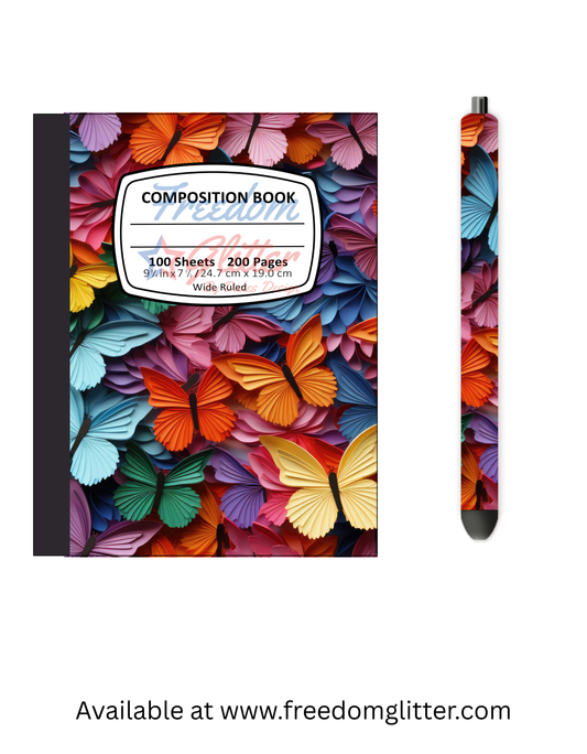 Butterflies 1 Notebook Cover