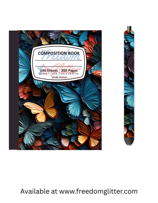 Butterflies 2 Notebook Cover