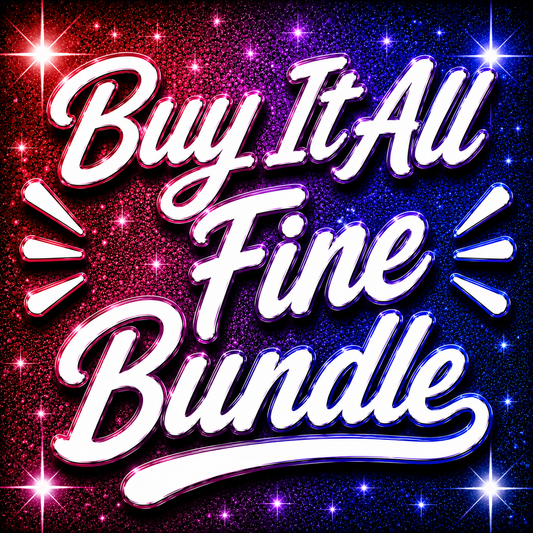 BUY IT ALL!! (Fine Glitter Pack)