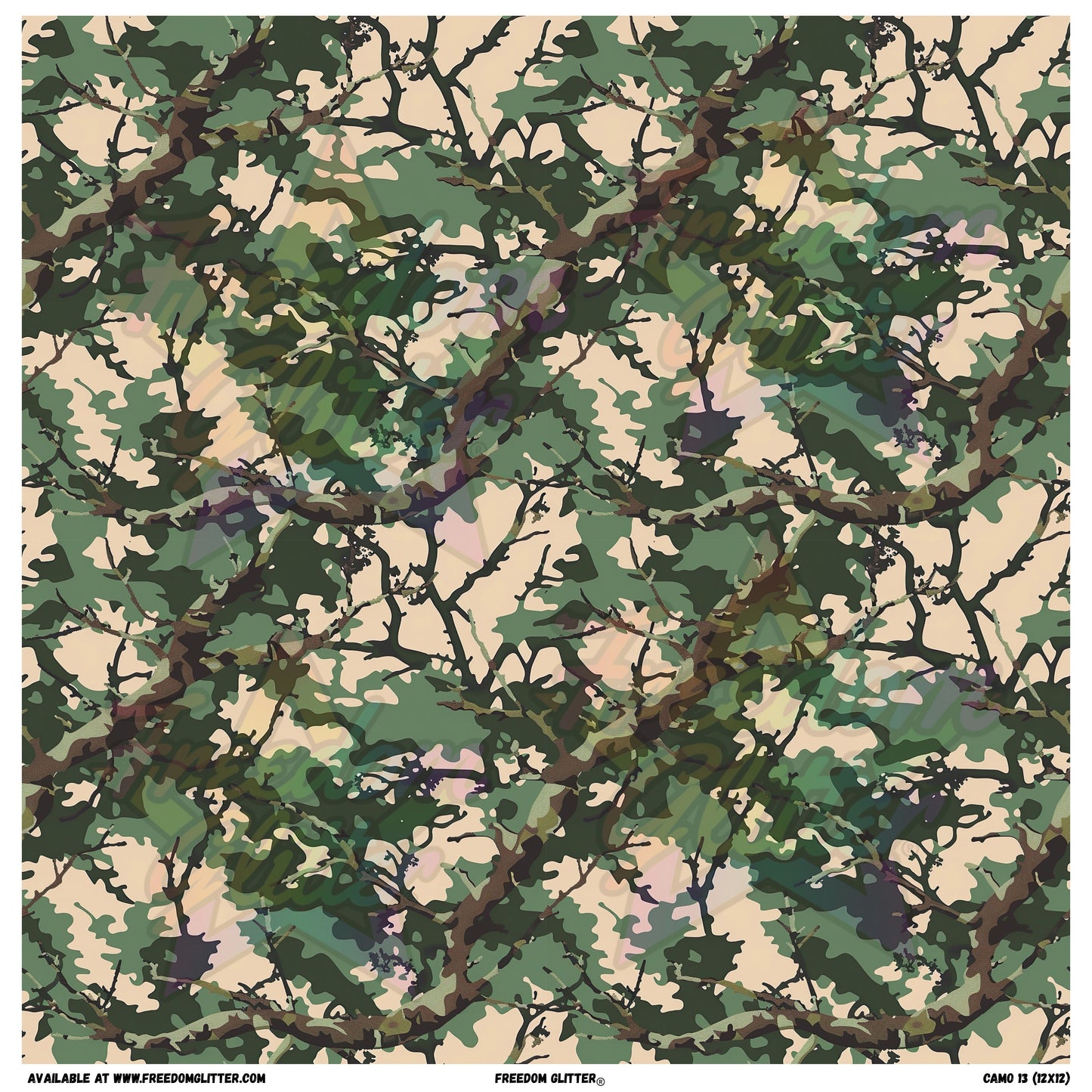 Camo 13 (Printed Vinyl)