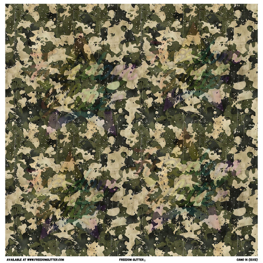 Camo 14 (Printed Vinyl)