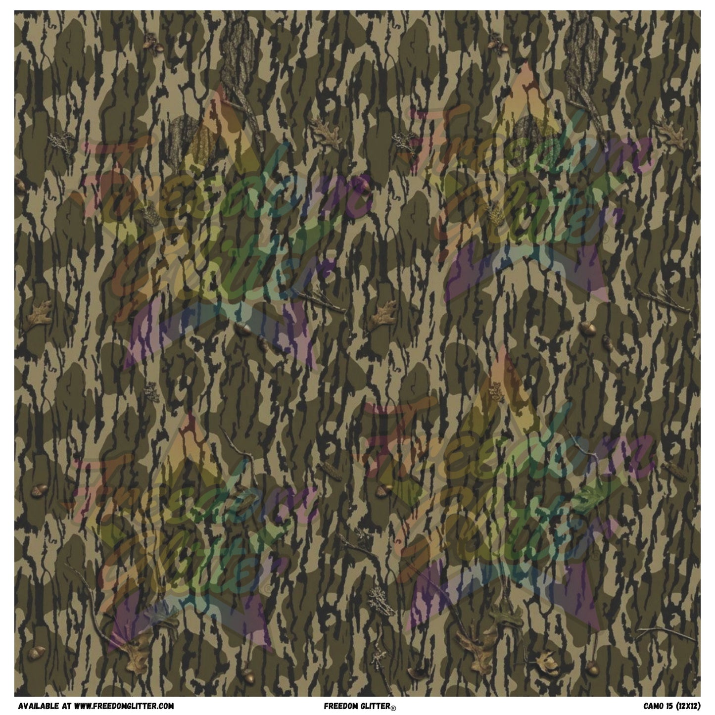 Camo 15 (Printed Vinyl)