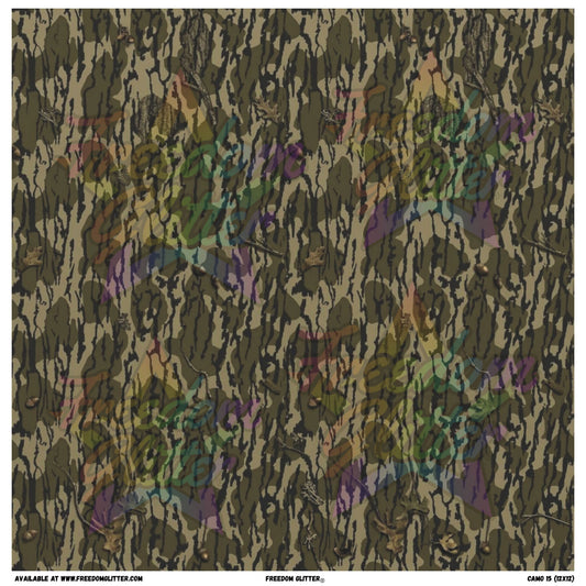 Camo 15 (Printed Vinyl)