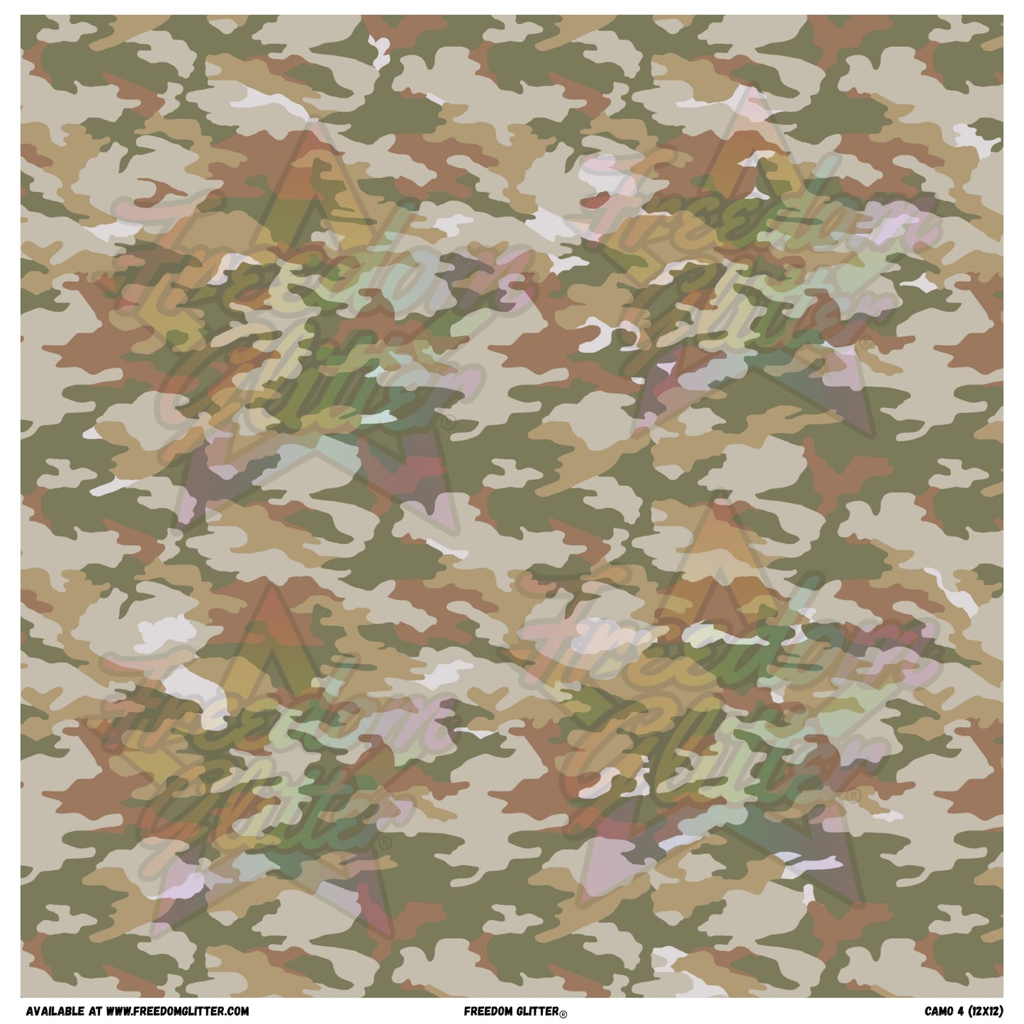 Camo 4 (Printed Vinyl)