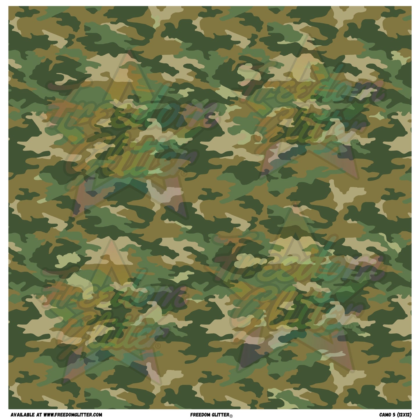 Camo 5 (Printed Vinyl)