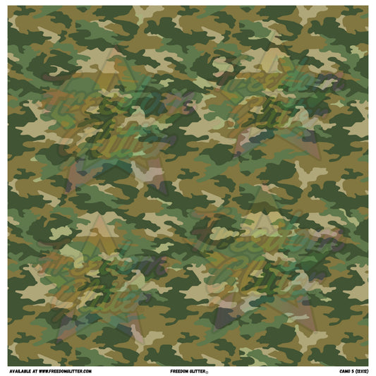 Camo 5 (Printed Vinyl)