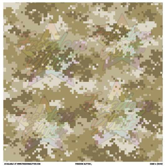 Camo 6 (Printed Vinyl)
