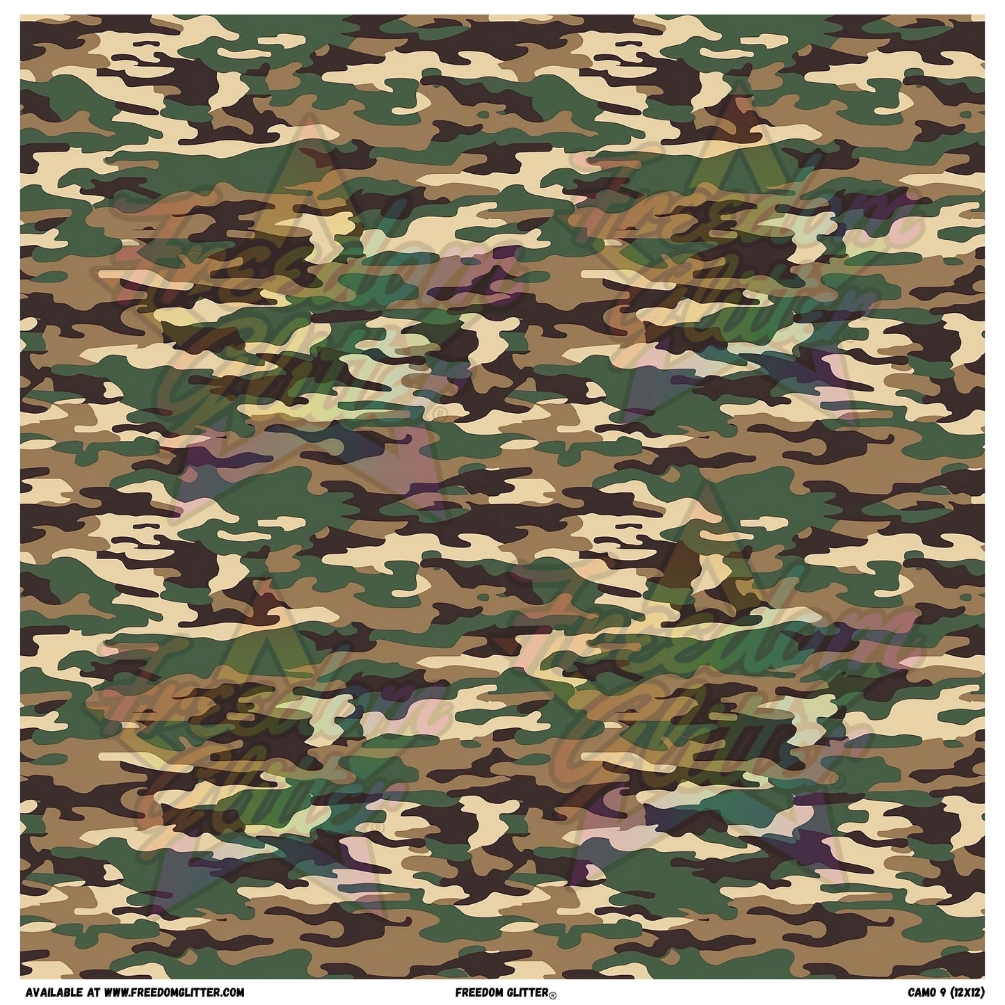 Camo 9 (Printed Vinyl)