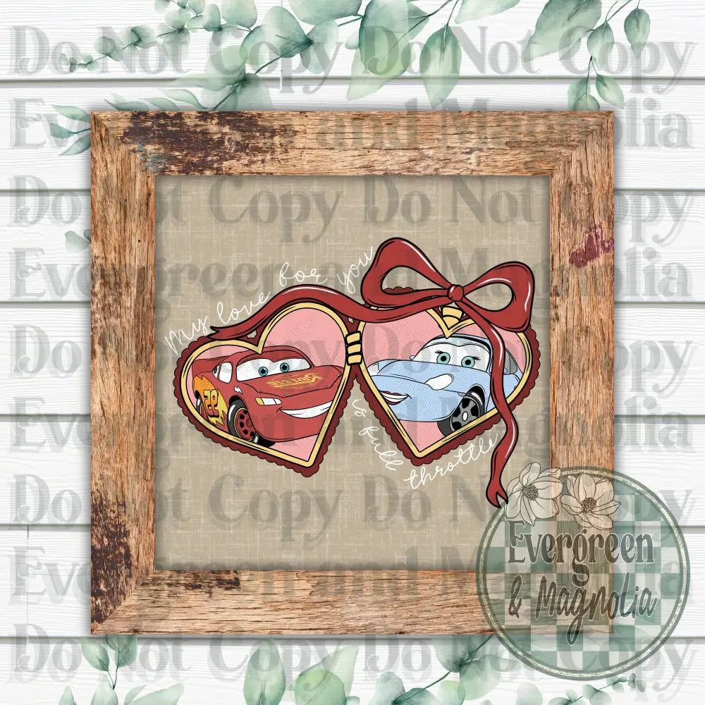 Cars Locket