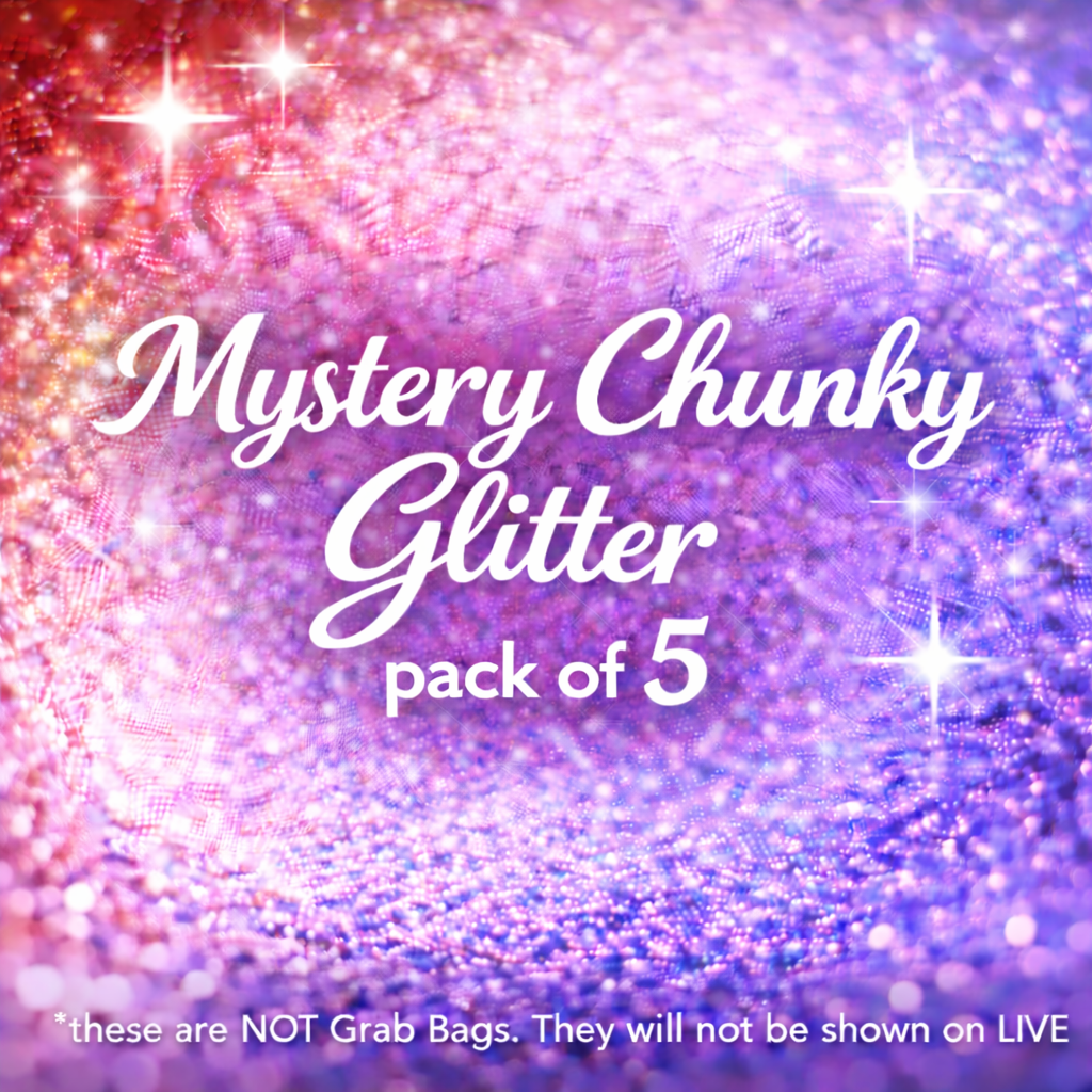 Mystery Chunky Glitter (Pack of 5)