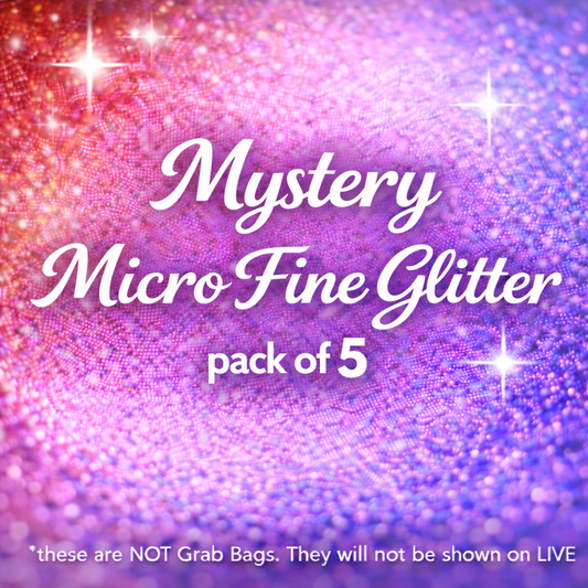 Mystery Micro Fine Glitter (Pack of 5)