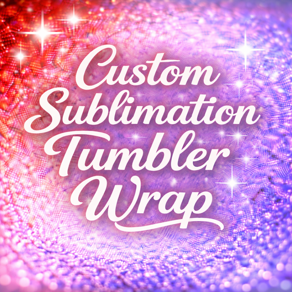 Custom Tumbler Wrap (Sublimation)