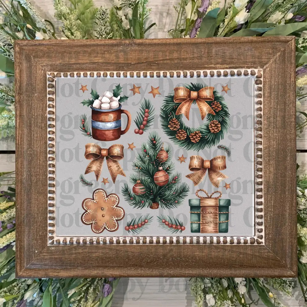 Christmas Coquette decals (12)