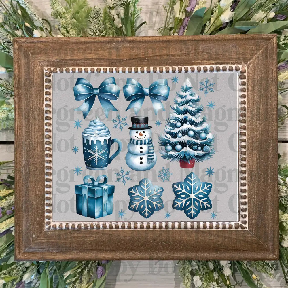 Christmas Coquette decals (20)