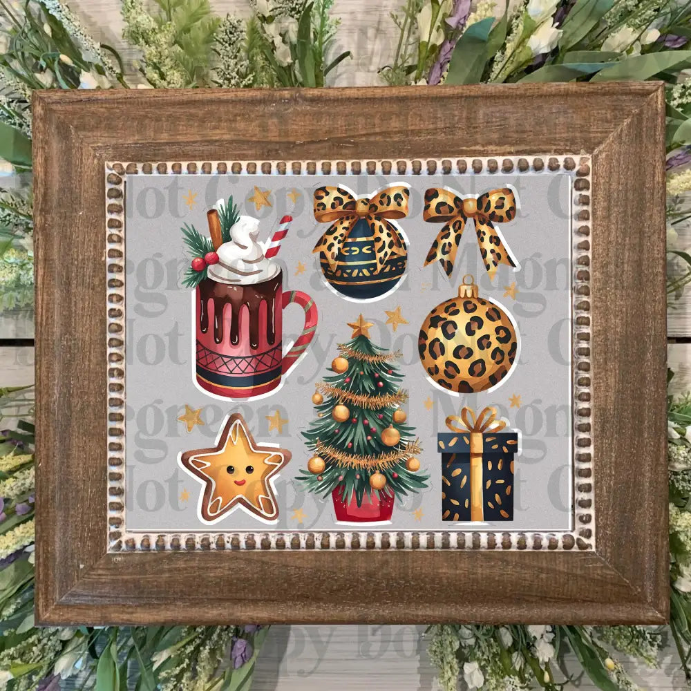 Christmas Coquette decals (8)