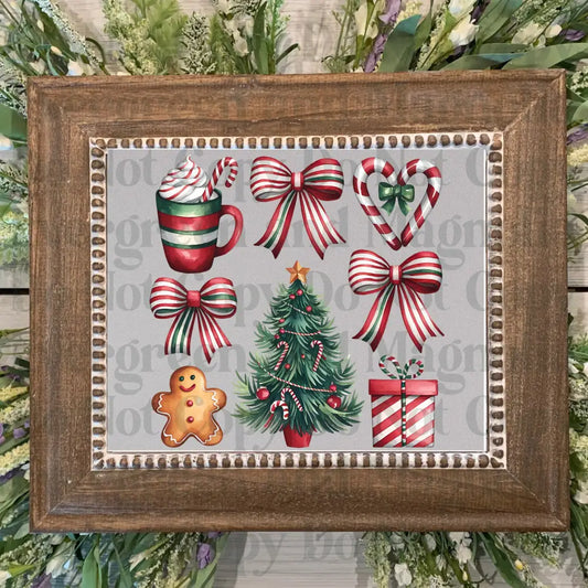 Christmas Coquette decals (9)