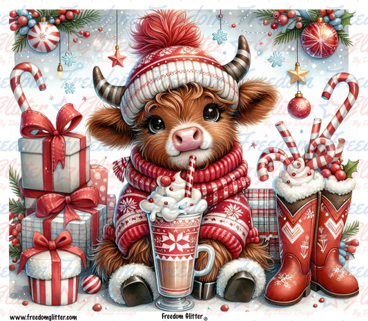 Christmas Highland 2 (Printed Vinyl)