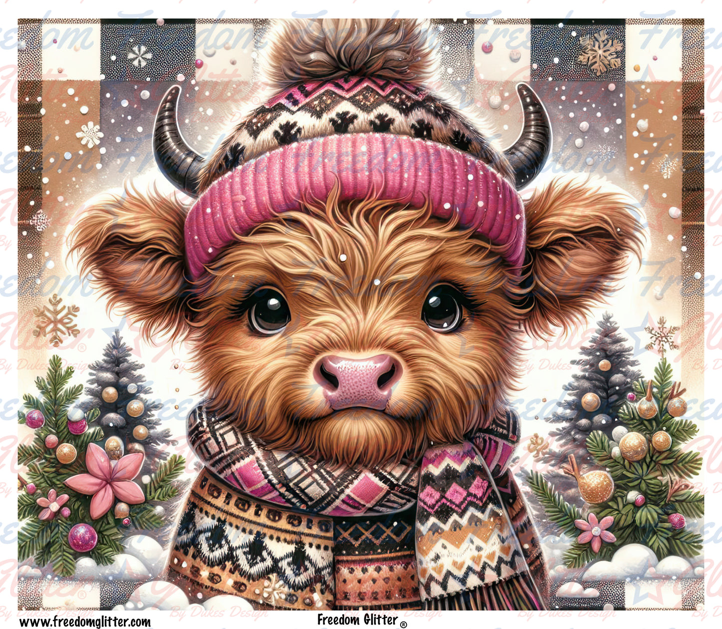 Christmas Highland 4 (Printed Vinyl)