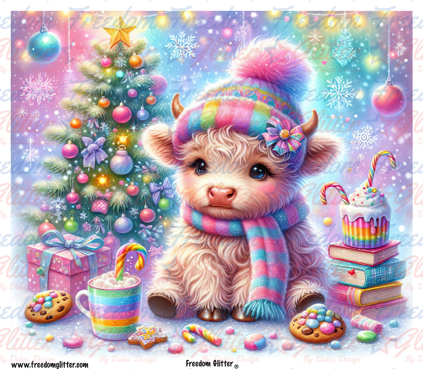 Christmas Highland 6 (Printed Vinyl)