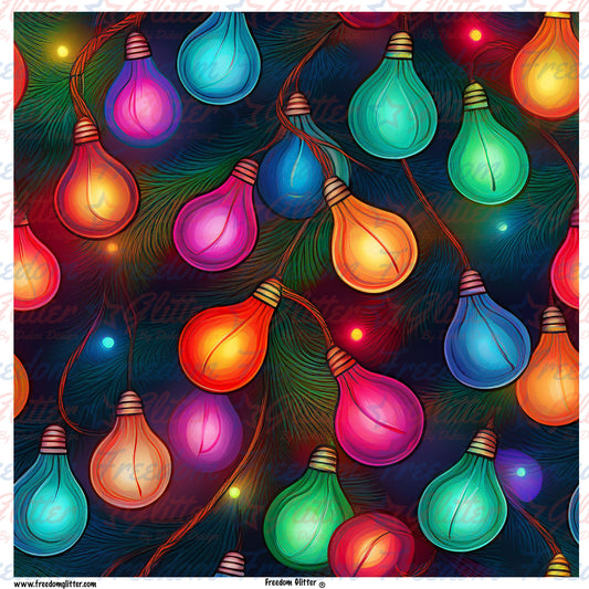 Christmas Lights 2 (Printed Vinyl)