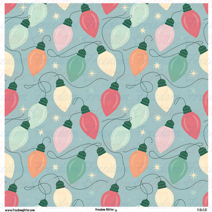 Christmas Lights 7 (Printed Vinyl)