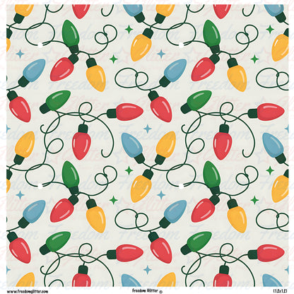 Christmas Lights 9 (Printed Vinyl)