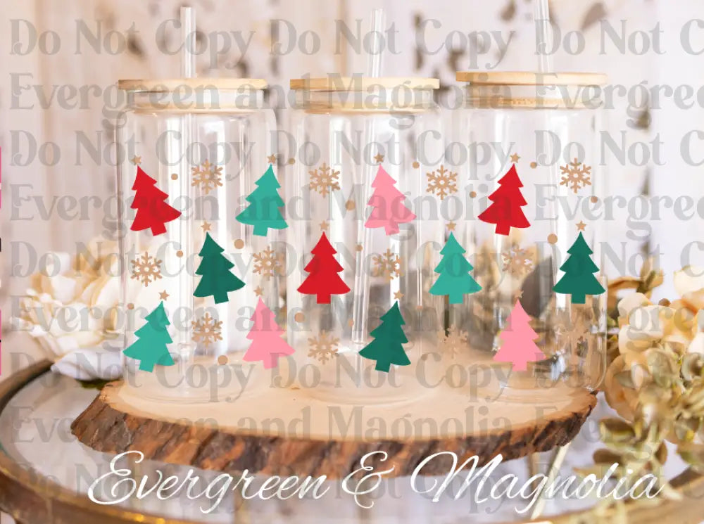 Christmas Trees PNG