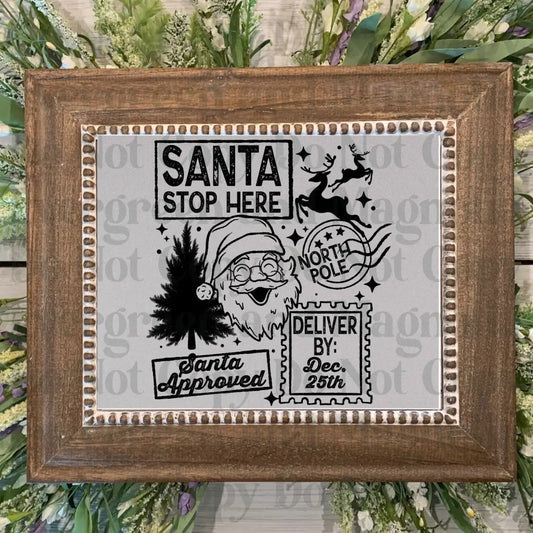 Christmas_Delivery_Single_Color_Collage_Black